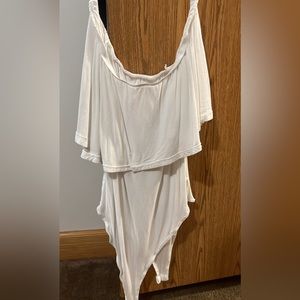 Boutique Off Shoulder Body Suit